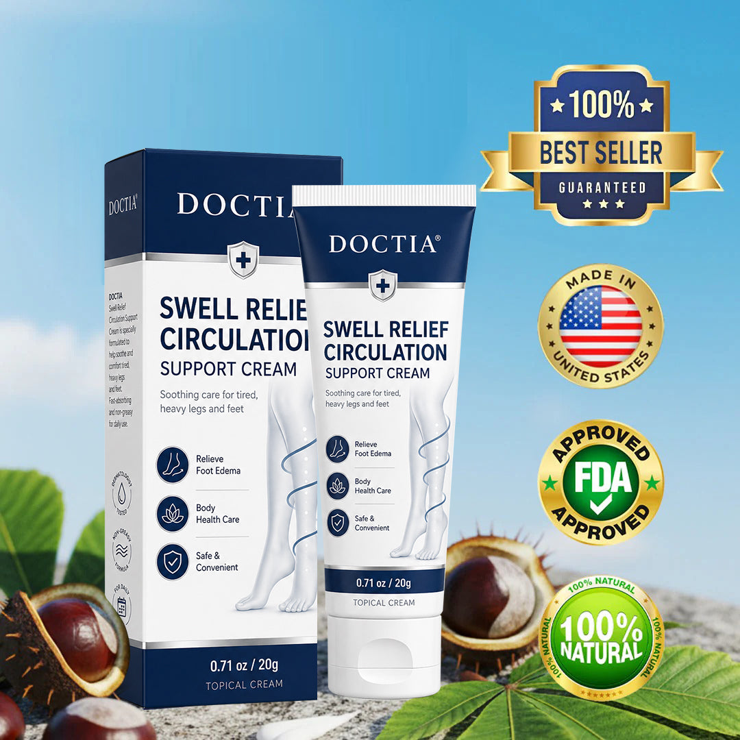 DOCTIA® SwellRelief Slimming & Metabolism Booster Cream - Fat-Burning Shorts Companion- 🛒