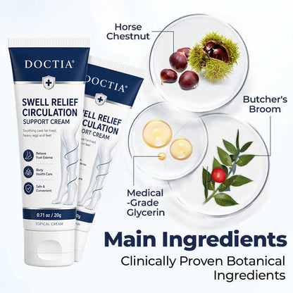 DOCTIA® SwellRelief Slimming & Metabolism Booster Cream - Fat-Burning Shorts Companion- 🛒